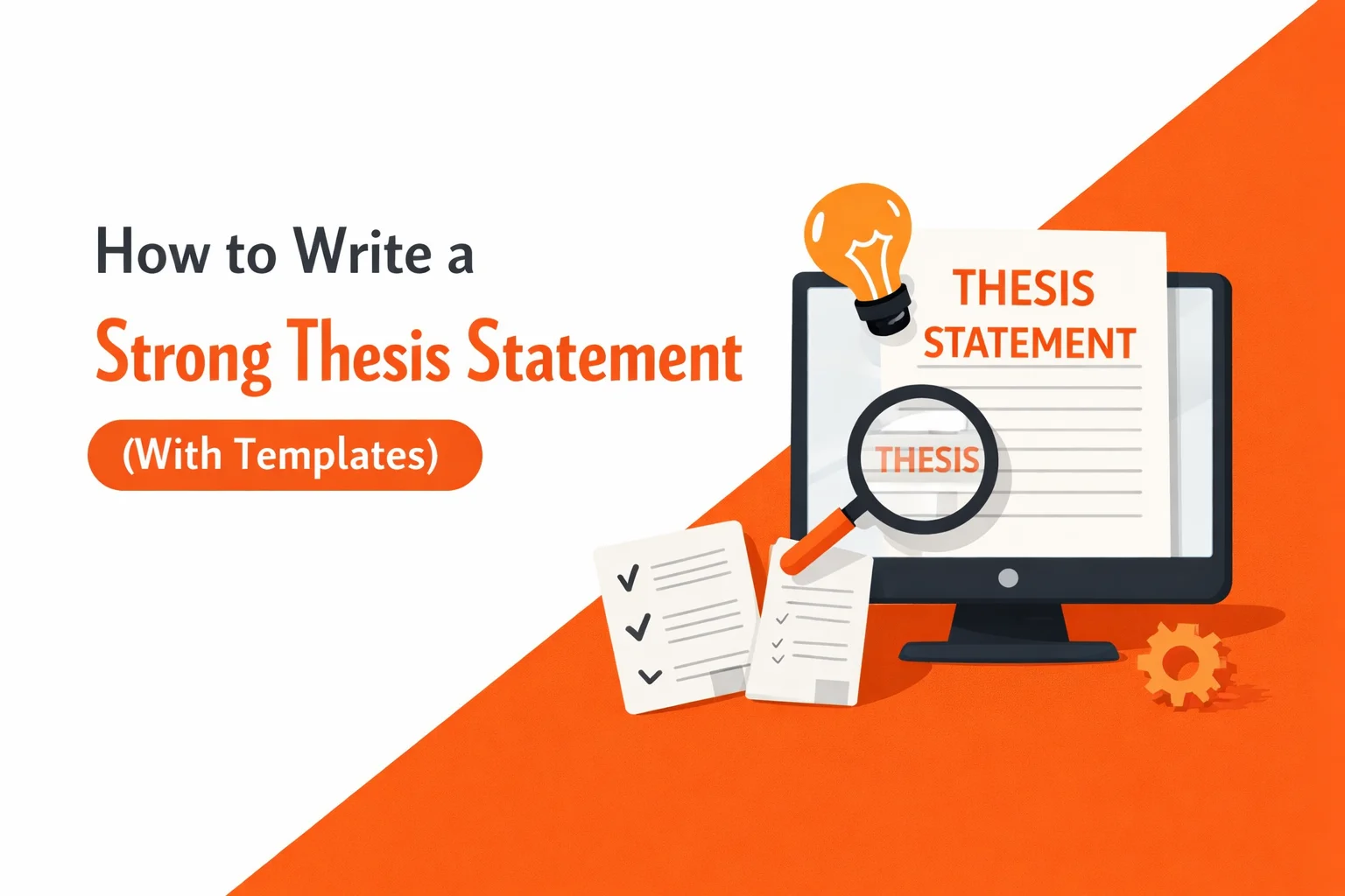 How to Write a Strong Thesis Statement (With Templates)